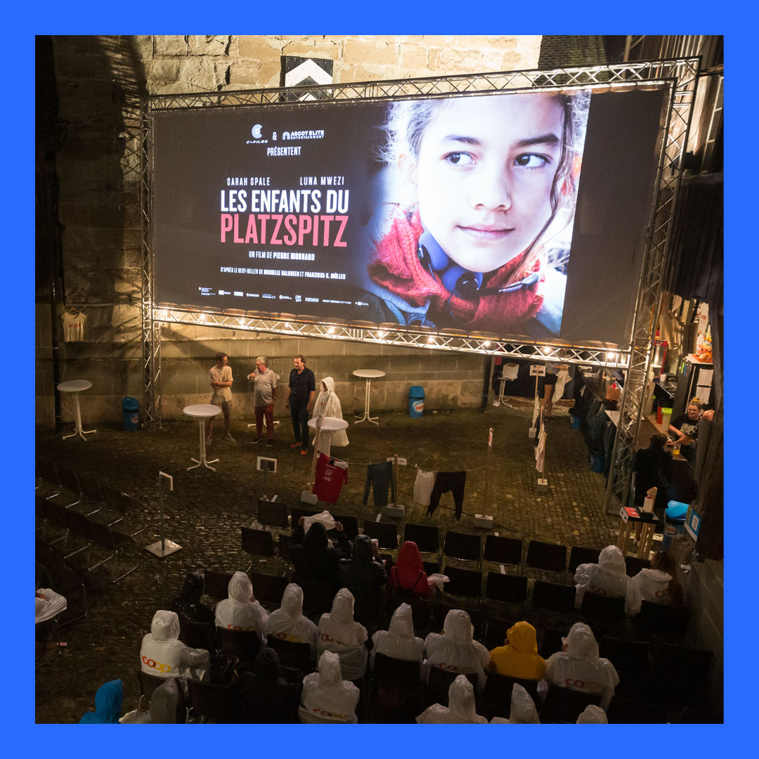 Projection du film Platzspitzbaby ©Pierre-Yves Massot