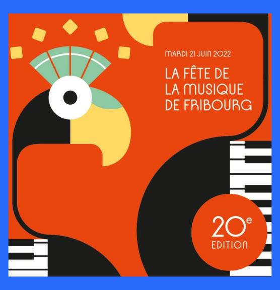 ©Madame Marilou Affiche officielle de la Fête de la musique ©Madame Marilou